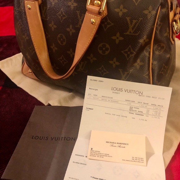 ‼️Coming soon1️⃣4️⃣8️⃣0️⃣LouVuitton Retiro RECEIPT - Picture 1 of 3
